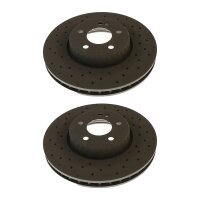 2 Brake Discs two-piece Ø 318 mm TRISCAN for e.g....