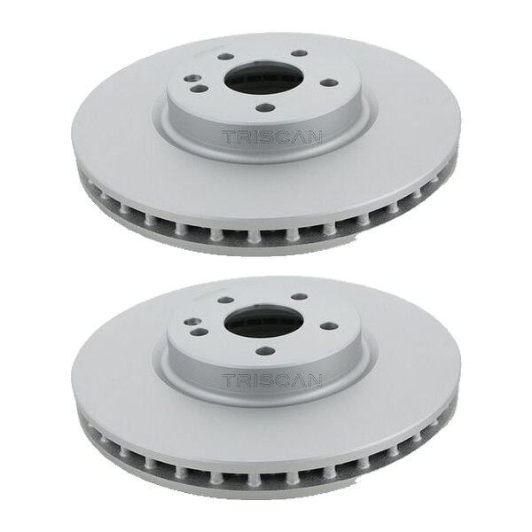 2 Brake Discs vented Ø 330 mm TRISCAN for MERCEDES-BENZ VITO and others
