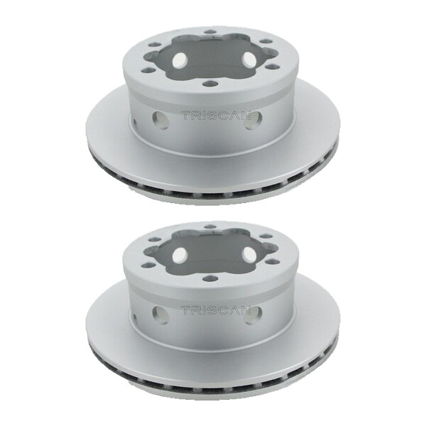 2 Bremsscheiben belüftet Ø 285 mm TRISCAN für u.a. MERCEDES-BENZ SPRINTER