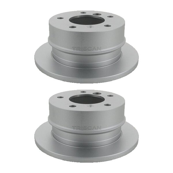 2 Bremsscheiben voll Ø 258 mm TRISCAN für u.a. MERCEDES-BENZ SPRINTER