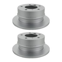 2 Bremsscheiben voll Ø 258 mm TRISCAN für...