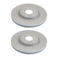 2 Bremsscheiben belüftet Ø 345 mm TRISCAN...