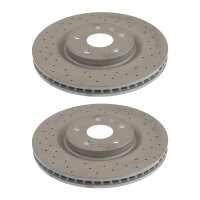 2 Bremsscheiben belüftet Ø 345 mm TRISCAN...