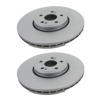 2 Brake Discs vented Ø 324 mm TRISCAN for e.g....
