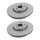 2 Brake Discs vented Ø 324 mm TRISCAN for e.g. RENAULT ESPACE