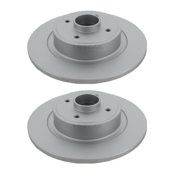 2 Bremsscheiben voll Ø 274 mm TRISCAN passend für u.a. RENAULT GRAND