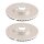 2 Brake Discs vented Ø 320 mm TRISCAN Brake-Expertise for various vehicles