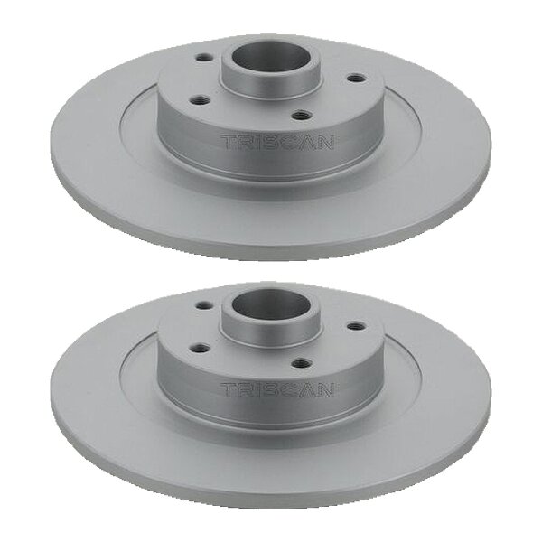 2 Bremsscheiben voll Ø 300 mm TRISCAN passend für u.a. RENAULT LAGUNA