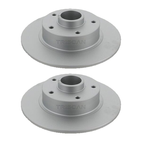 2 Bremsscheiben voll Ø 260 mm TRISCAN passend für u.a. RENAULT MEGANE