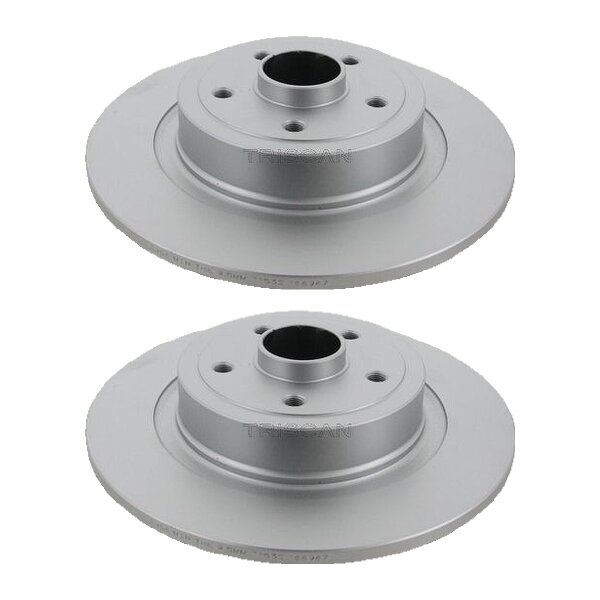 2 Bremsscheiben voll Ø 300 mm TRISCAN Bremsen-Expertise für u.a. RENAULT CLIO