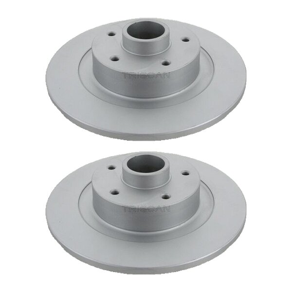 2 Bremsscheiben voll Ø 290 mm TRISCAN Bremsen-Expertise für RENAULT GRAND