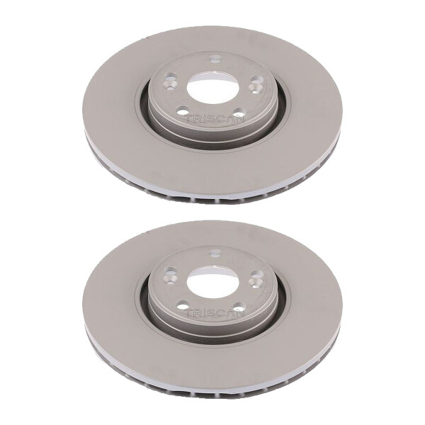 2 Brake Discs vented Ø 308 mm TRISCAN for e.g. RENAULT ESPACE