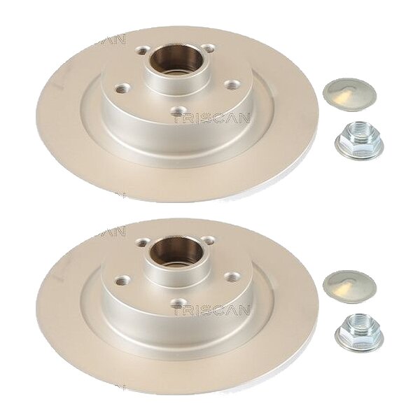 2 Bremsscheiben voll Ø 290 mm TRISCAN Bremsen-Expertise für RENAULT ESPACE
