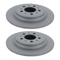 2 Bremsscheiben voll Ø 283 mm TRISCAN...