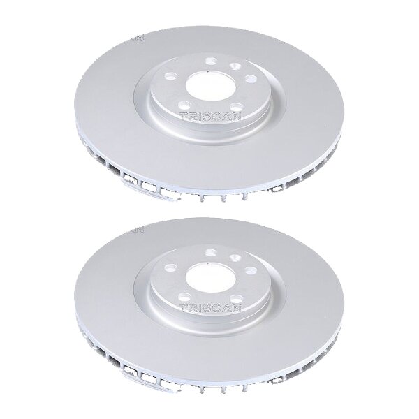2 Bremsscheiben belüftet Ø 345 mm TRISCAN passend für u.a. VOLVO XC60