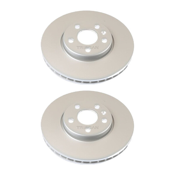 2 Brake Discs vented Ø 296 mm TRISCAN suitable for e.g. VOLVO V90