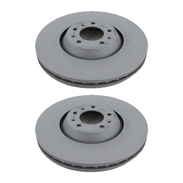 2 Brake Discs vented Ø 330 mm TRISCAN suitable for e.g. PEUGEOT 407