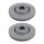 2 Brake Discs vented Ø 330 mm TRISCAN suitable for e.g. PEUGEOT 407