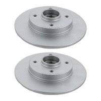 2 Bremsscheiben voll Ø 249 mm TRISCAN...