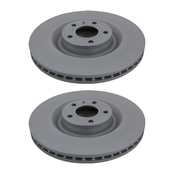 2 Bremsscheiben belüftet Ø 345 mm TRISCAN Bremsen-Expertise für u.a. AUDI A4