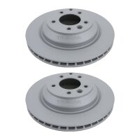 2 Brake Discs vented Ø 358 mm TRISCAN...