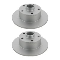 2 Bremsscheiben voll Ø 245 mm TRISCAN...