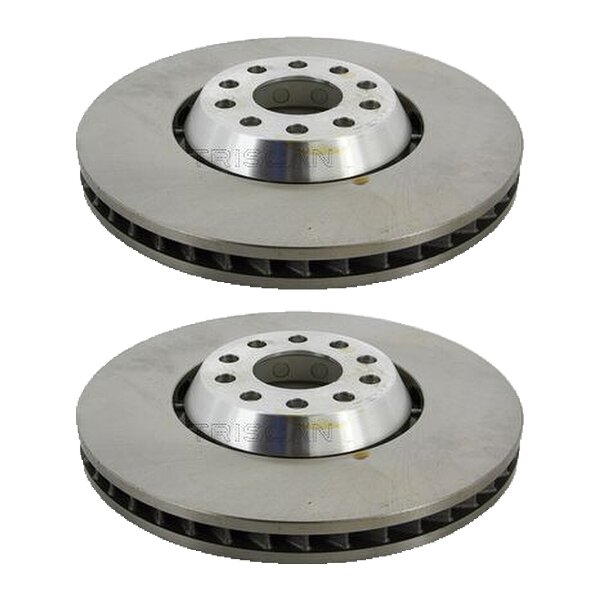 2 Brake Discs vented Ø 334 mm TRISCAN suitable for e.g. VW PASSAT