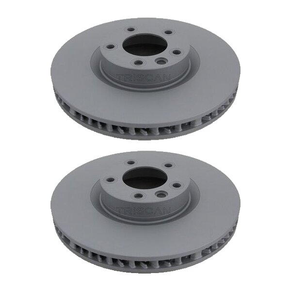 2 Brake Discs vented Ø 360 mm TRISCAN for PORSCHE CAYENNE and others