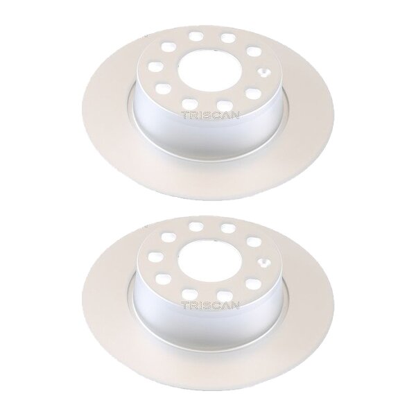 2 Bremsscheiben voll Ø 272 mm TRISCAN Bremsen-Expertise für u.a. SEAT LEON