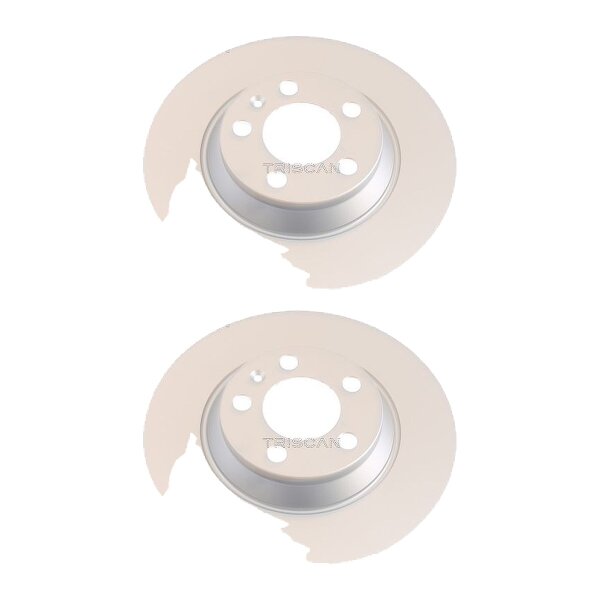 2 Bremsscheiben voll Ø 272 mm TRISCAN Bremsen-Expertise für u.a. AUDI A1