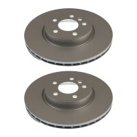 2 Brake Discs vented Ø 332 mm TRISCAN suitable for...