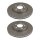 2 Brake Discs vented Ø 332 mm TRISCAN suitable for e.g. VW AMAROK