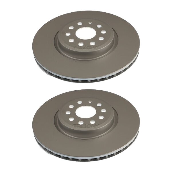 2 Brake Discs vented Ø 340 mm TRISCAN suitable for e.g. SKODA ENYAQ