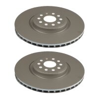 2 Brake Discs vented Ø 358 mm TRISCAN suitable for...