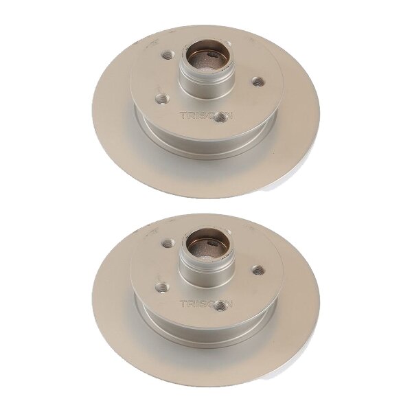 2 Bremsscheiben voll Ø 258 mm TRISCAN passend für u.a. VW TRANSPORTER