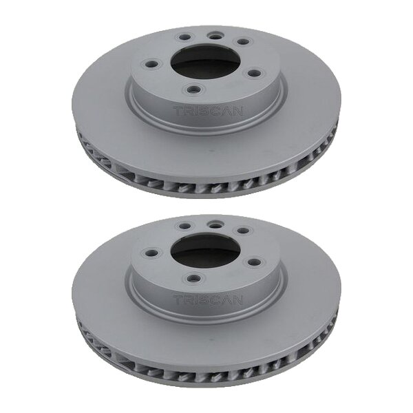 2 Brake Discs vented Ø 330 mm TRISCAN suitable for e.g. VW TOUAREG