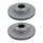 2 Brake Discs vented Ø 330 mm TRISCAN suitable for e.g. VW TOUAREG
