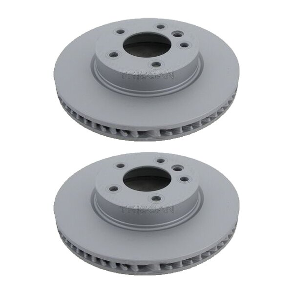 2 Brake Discs vented Ø 330 mm TRISCAN suitable for e.g. VW TOUAREG