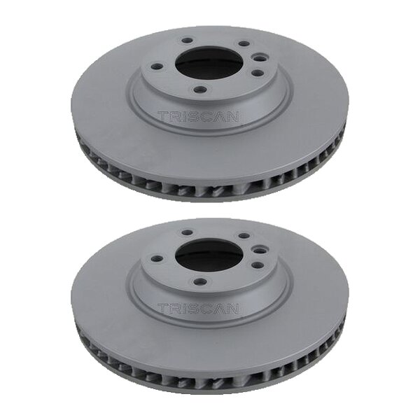2 Bremsscheiben belüftet Ø 350 mm TRISCAN für u.a. PORSCHE CAYENNE