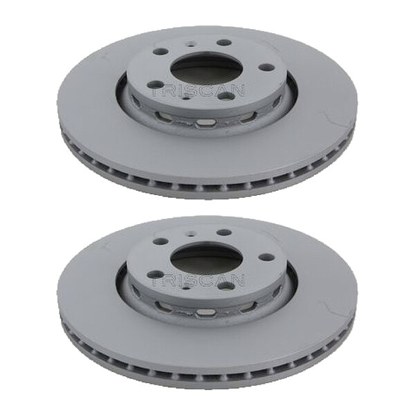 2 Bremsscheiben belüftet Ø 280 mm TRISCAN Bremsen-Expertise für u.a. AUDI A8