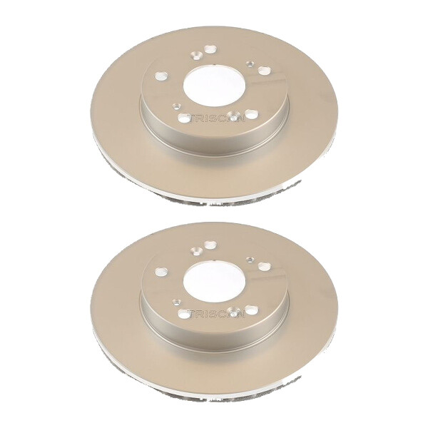 2 Bremsscheiben belüftet Ø 262 mm TRISCAN passend für u.a. HONDA CIVIC