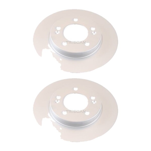 2 Bremsscheiben voll Ø 272 mm TRISCAN Bremsen-Expertise für u.a. HYUNDAI i30