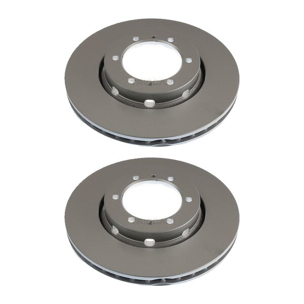 2 Brake Discs vented Ø 276 mm TRISCAN Brake-Expertise for HYUNDAI H-1