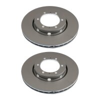 2 Brake Discs vented Ø 276 mm TRISCAN...