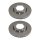 2 Brake Discs vented Ø 276 mm TRISCAN Brake-Expertise for HYUNDAI H-1