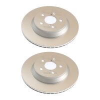 2 Brake Discs vented Ø 285 mm TRISCAN for SUBARU...
