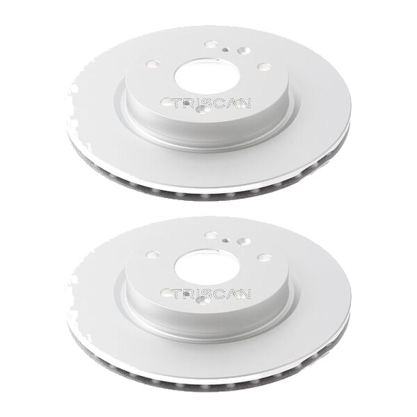 2 Bremsscheiben belüftet Ø 280 mm TRISCAN für u.a. SUZUKI VITARA