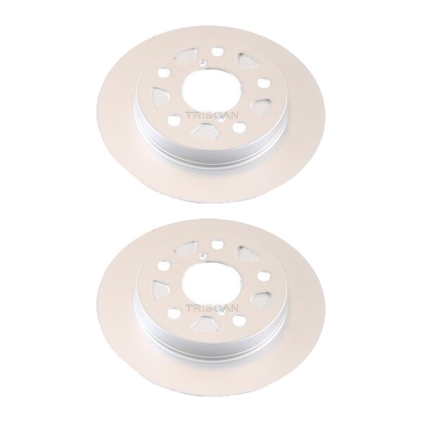 2 Bremsscheiben voll Ø 252 mm TRISCAN Bremsen-Expertise für SUZUKI SWIFT