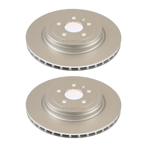 2 Bremsscheiben belüftet Ø 365 mm TRISCAN Bremsen-Expertise für TESLA MODEL