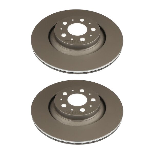 2 Brake Discs vented Ø 335 mm TRISCAN Brake-Expertise for TESLA MODEL